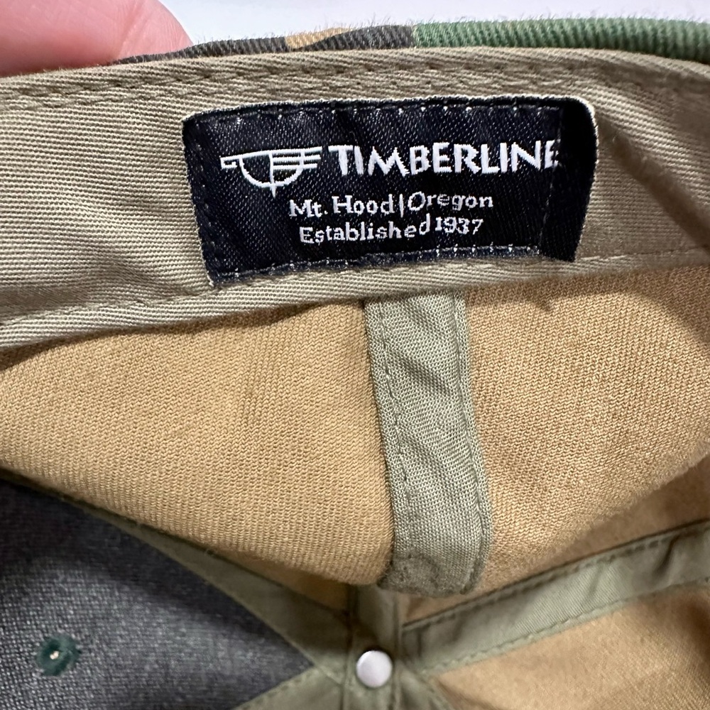 Timberline Camo Snap Back Hat - image 3